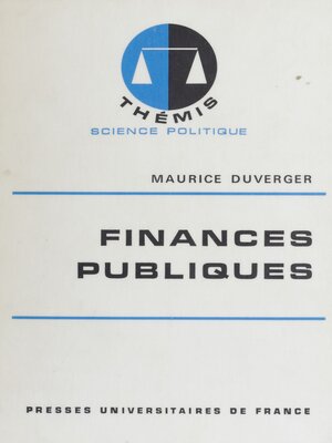 cover image of Finances publiques